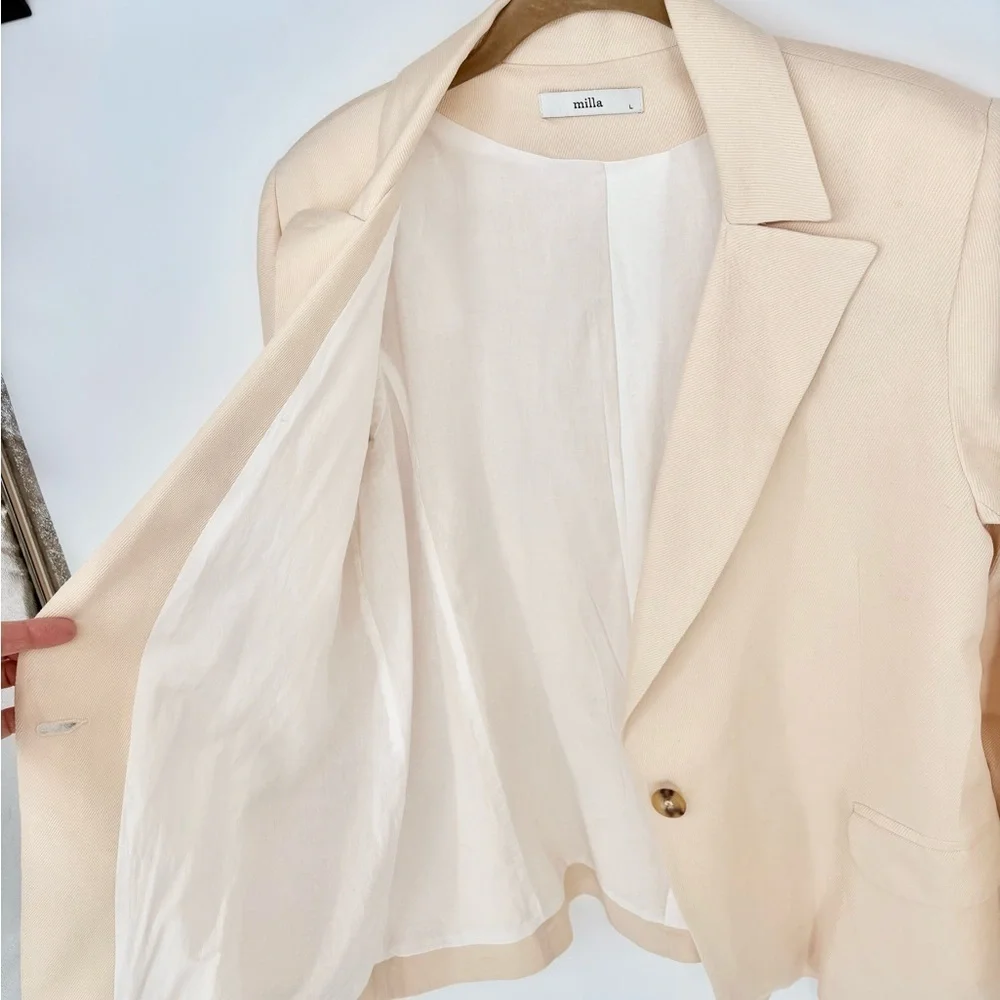 MILLA CREAM BLAZER - Picture 6 of 12